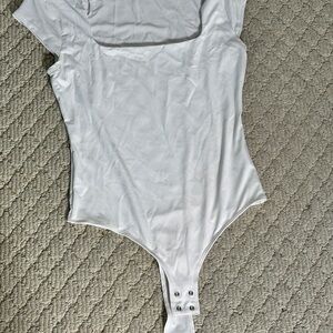 Dynamite White Bodysuit